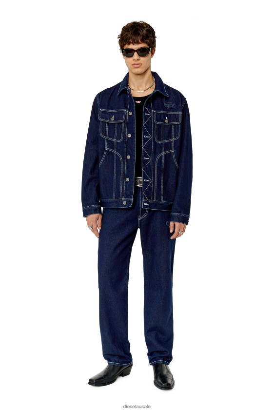 Diesel d-riley Apparel Dark Blue Men 2XT44N59 Diesel d-riley Apparel Dark Blue Men 2XT44N59