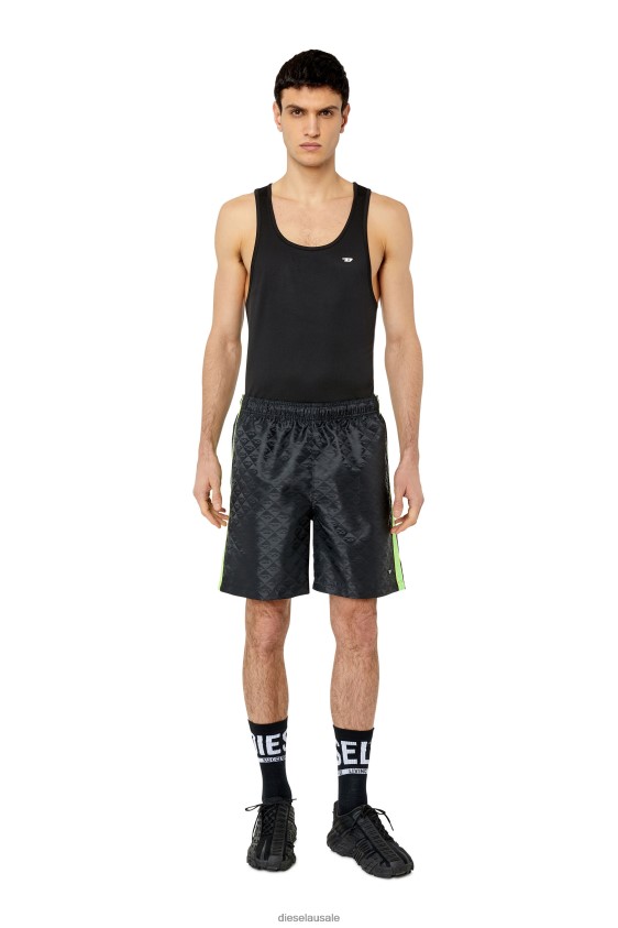 Diesel amwb-leslie-ht28 Apparel Black Men 2XT44N387 Diesel amwb-leslie-ht28 Apparel Black Men 2XT44N387