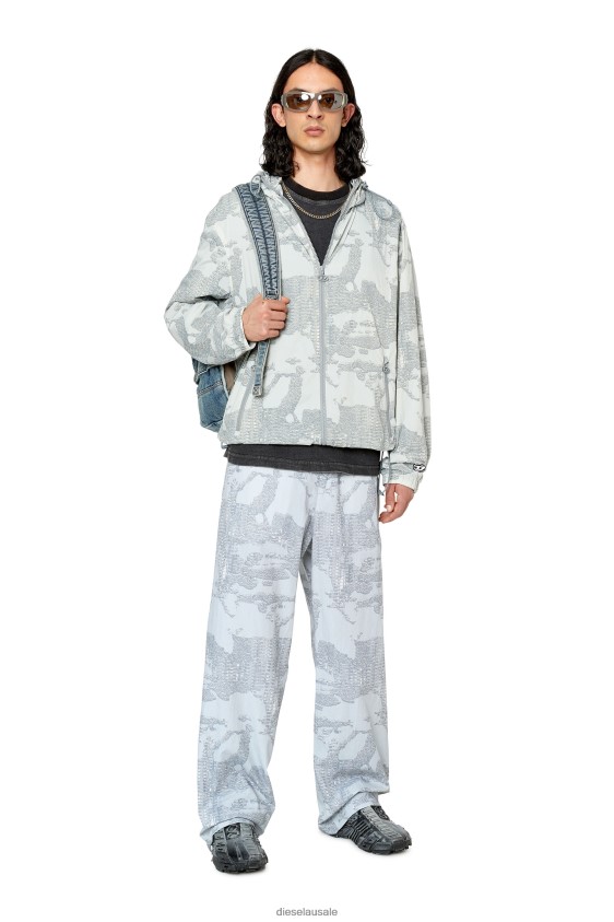 Diesel p-fergy-e Apparel Blue/Grey Men 2XT44N406 Diesel p-fergy-e Apparel Blue/Grey Men 2XT44N406