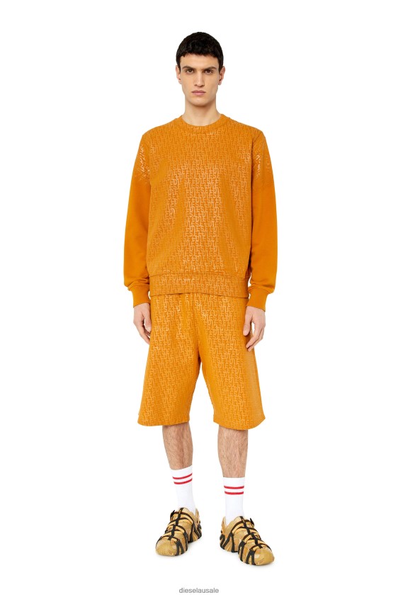 Diesel p-marshy-mono Apparel Orange Men 2XT44N388 Diesel p-marshy-mono Apparel Orange Men 2XT44N388