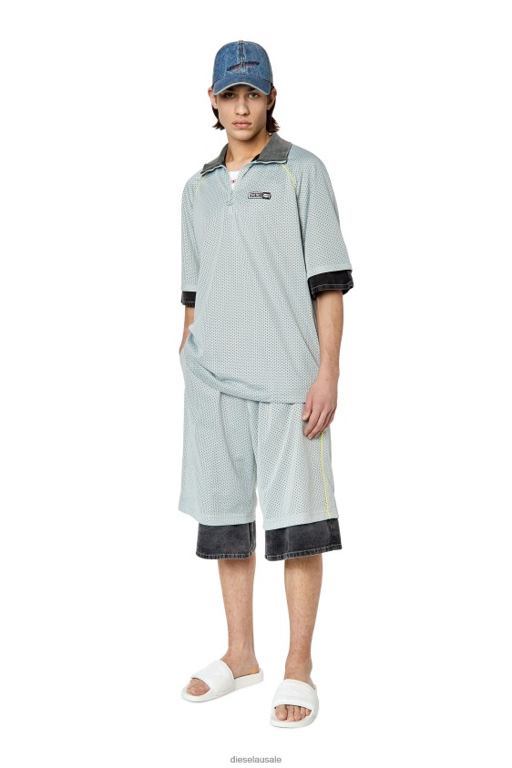 Diesel t-mec Apparel Light Grey Men 2XT44N186 Diesel t-mec Apparel Light Grey Men 2XT44N186